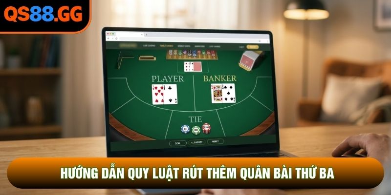 Hướng dẫn quy luật rút thêm quân bài thứ ba